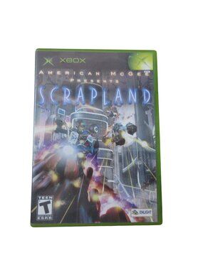 American McGee Presents Scrapland; CIB (Microsoft Xbox, 2005) with Manual